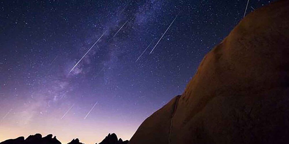 Lluvia de estrellas delta acuáridas.