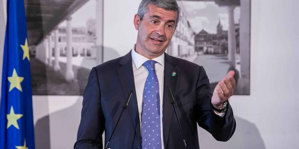 Álvaro Gutiérrez, presidente de la Diputación de Toledo.