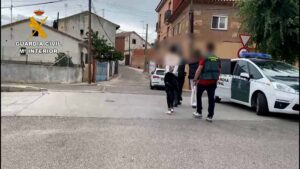 La Guardia Civil desarticuló una peligrosa banda criminal