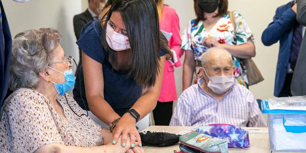 Bárbara García Torijano habla de la senectud en el Día del Abuelo