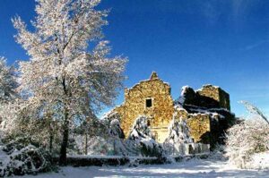 Convento del Piélago, en la Sierra de San Vicente