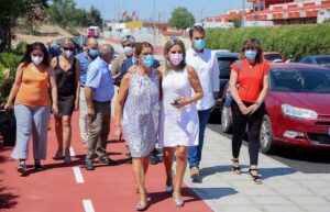 Tolón visita obras polígono industrial Toledo