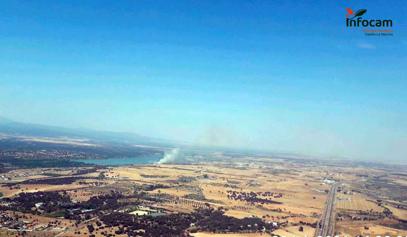 Incendio en Cazalegas