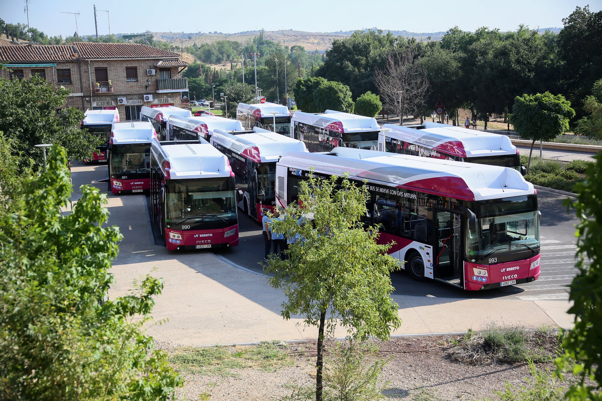 bus toledo, autobus toledo, transporte urbano toledo