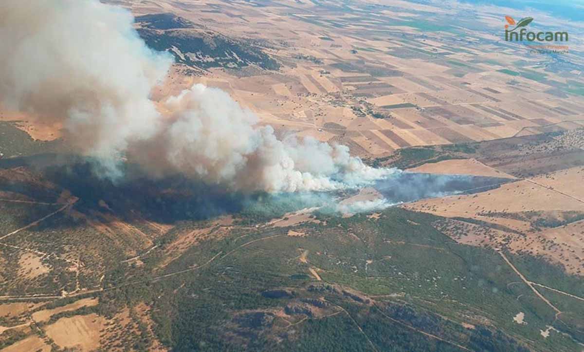 Incendio en Retuerta del Bullaque