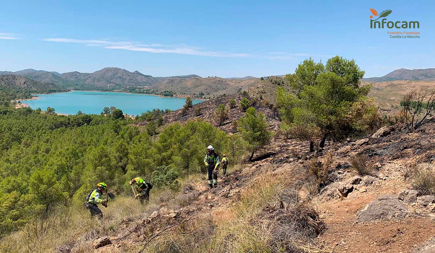 Incendio en Liétor