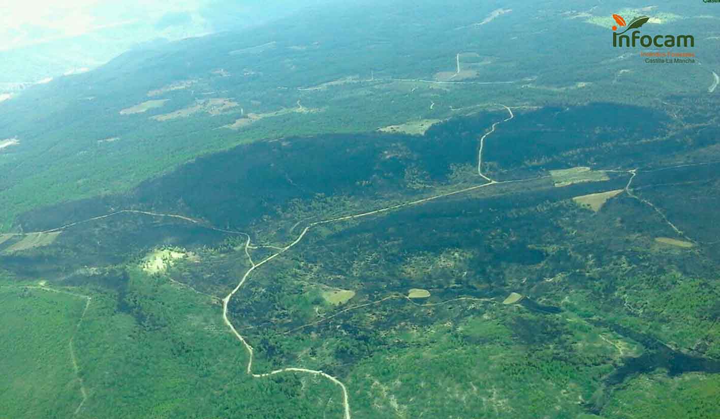 Incendio de Víllora (Cuenca)