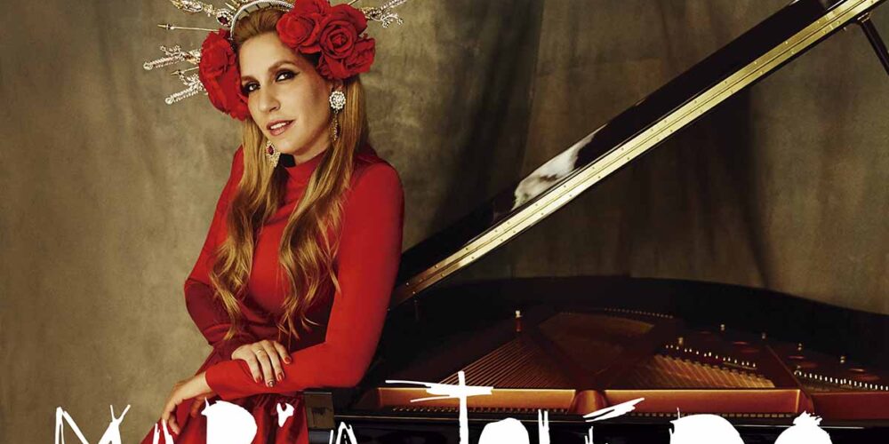 Detalle de la portada del nuevo disco de María Toledo, "Ranchera Flamenca"