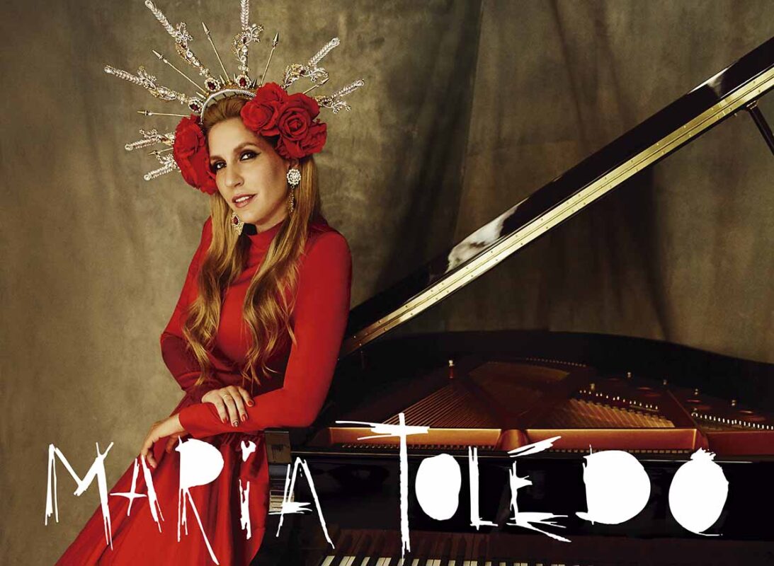 Detalle de la portada del nuevo disco de María Toledo, "Ranchera Flamenca"