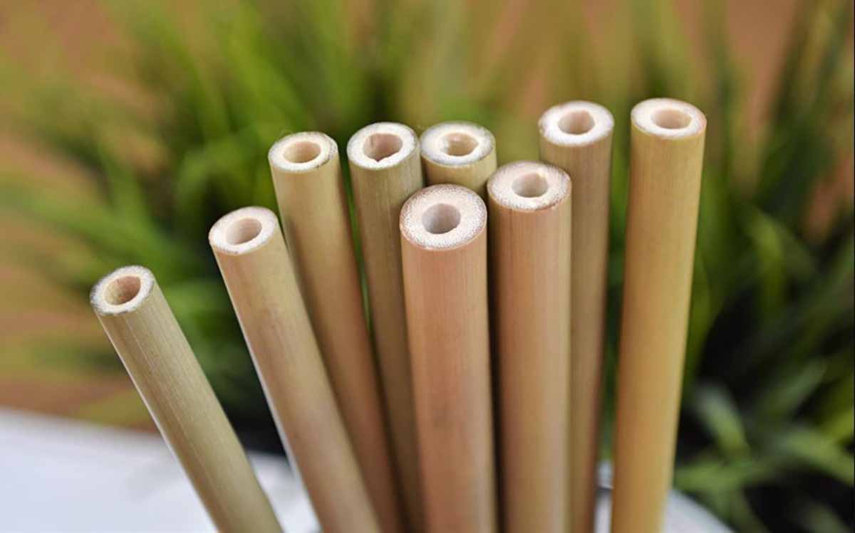 Pajitas de bambu de Packawin