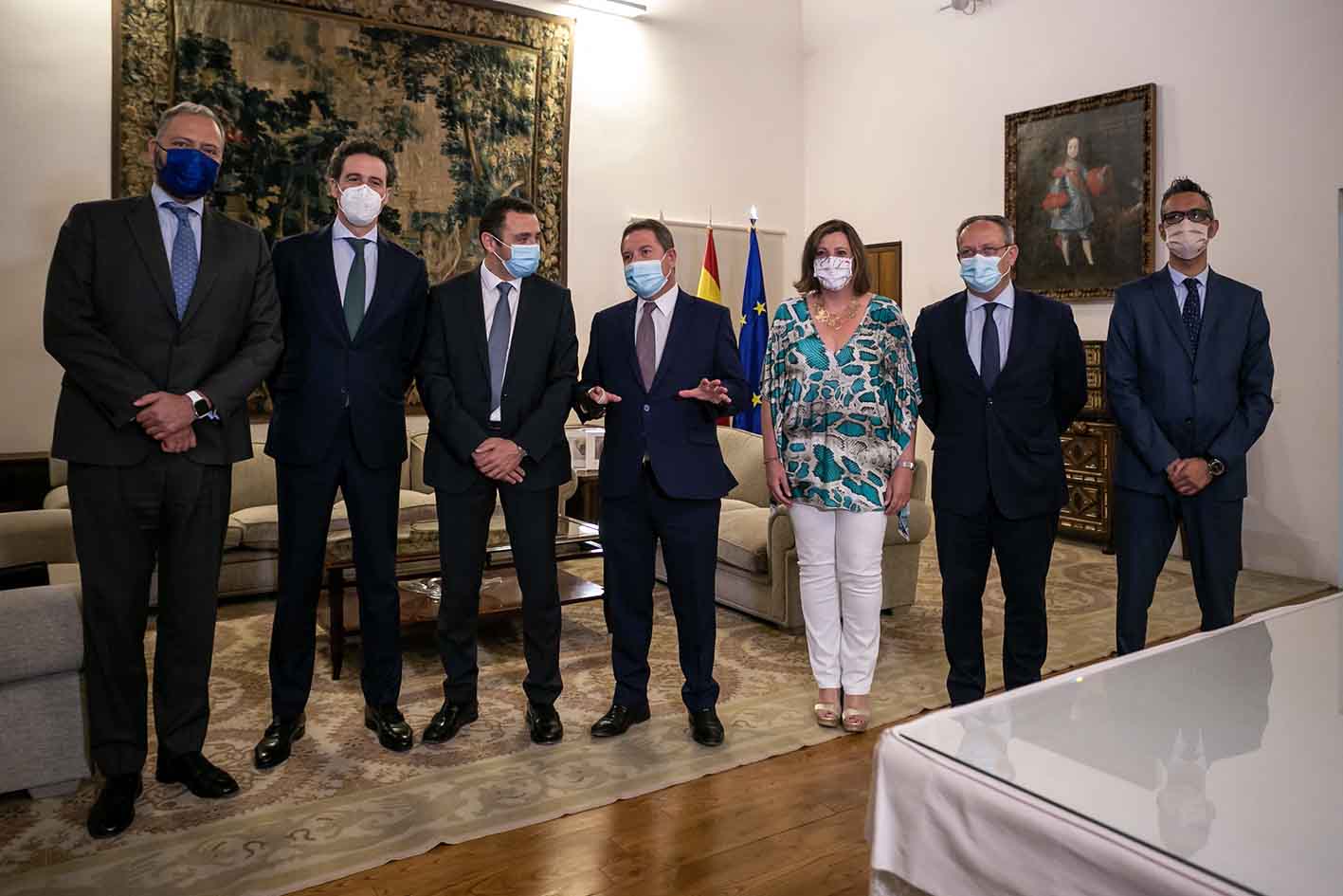 Reunión de Everis y la Junta de CLM