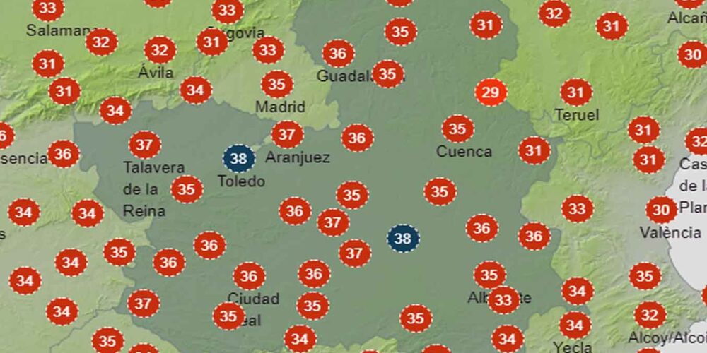 Aire subsahariano deja calor CLM