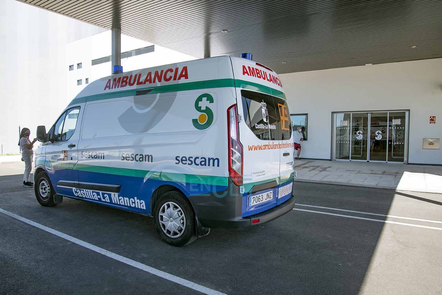 Ambulancia, trabajador, toledo