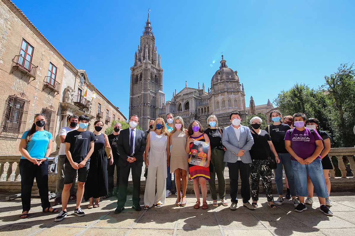 Presentación del Festival Voix Vives en el Ayuntamiento de Toledo