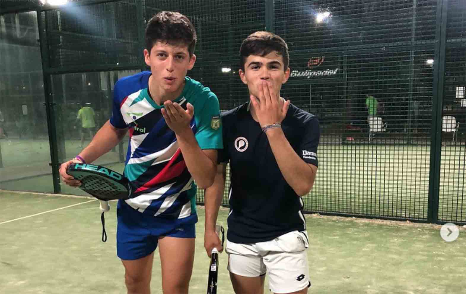 Andrés Fernández Lancha debutarán en el World Padel Tour.