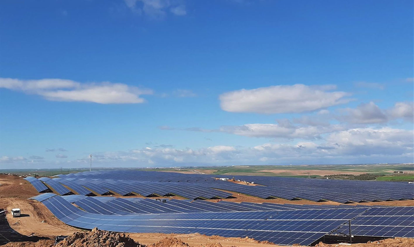 Planta fotovoltaica de Iberdrola en Bargas.