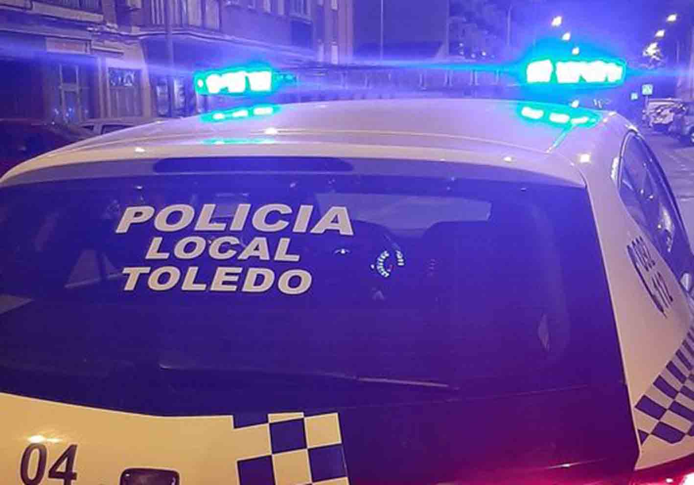 Imagen de un vehículo de la Policía Local de Toledo.