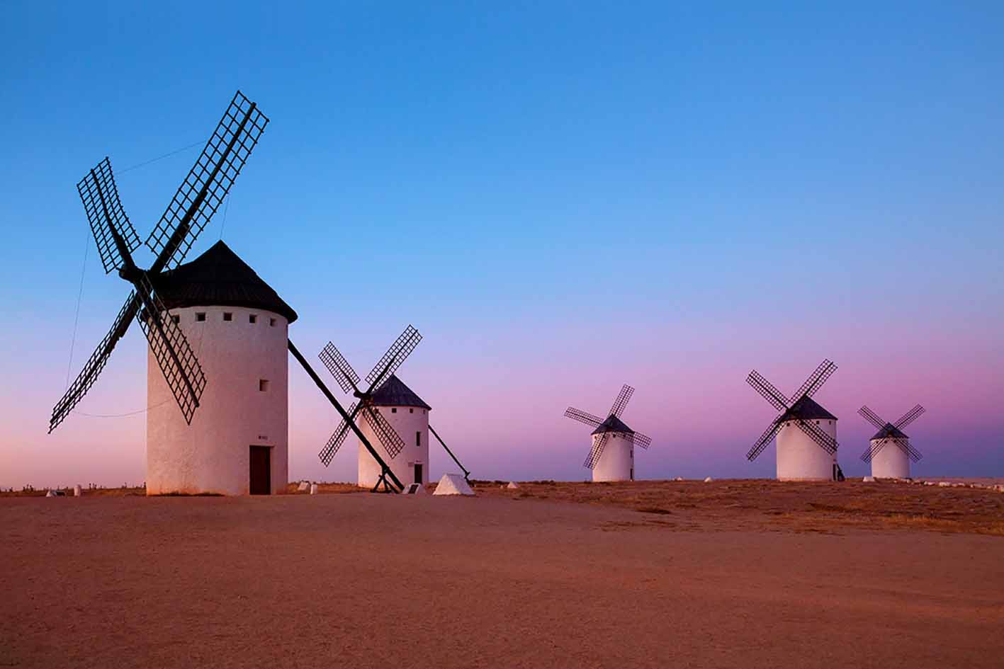 Molinos de Campo de Criptana, en la guía de Lonely Planet