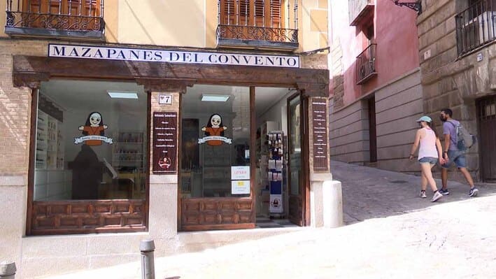 Tienda en Toledo de las Carmelitas Samaritanas.