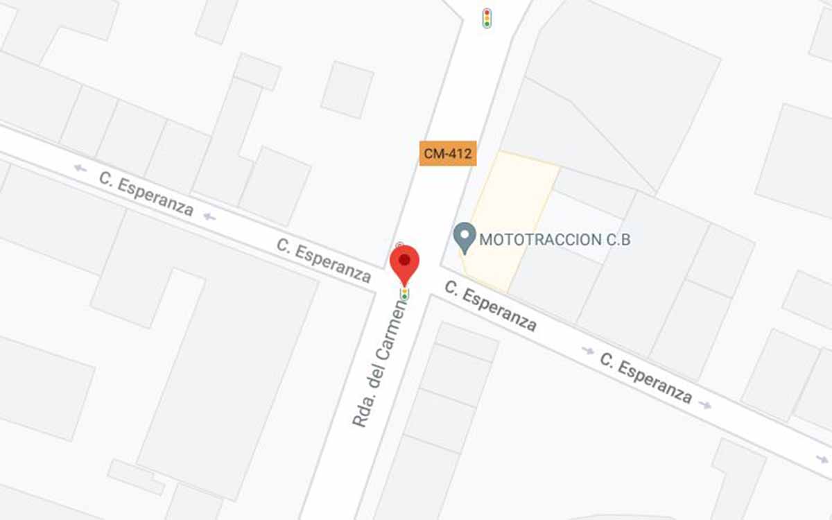 Grave pelea en una casa de la Ronda del Carmen de Ciudad Real. Imagen: Google Maps