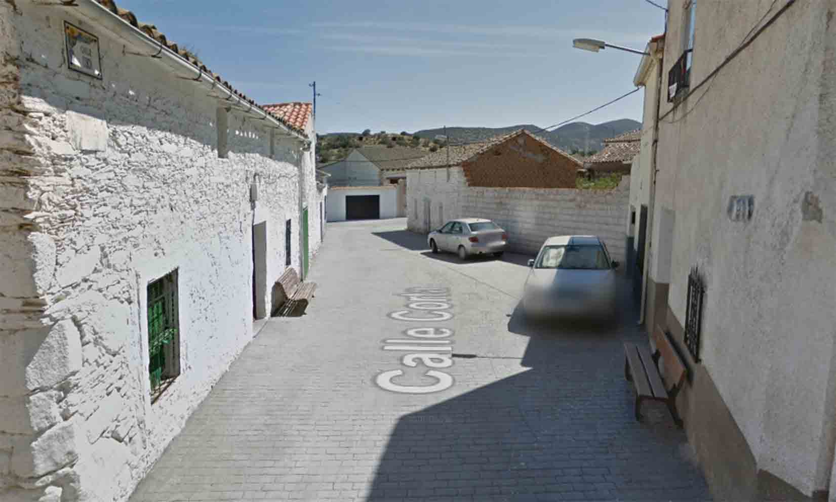 Calle Corta, en Navalmoralejo.