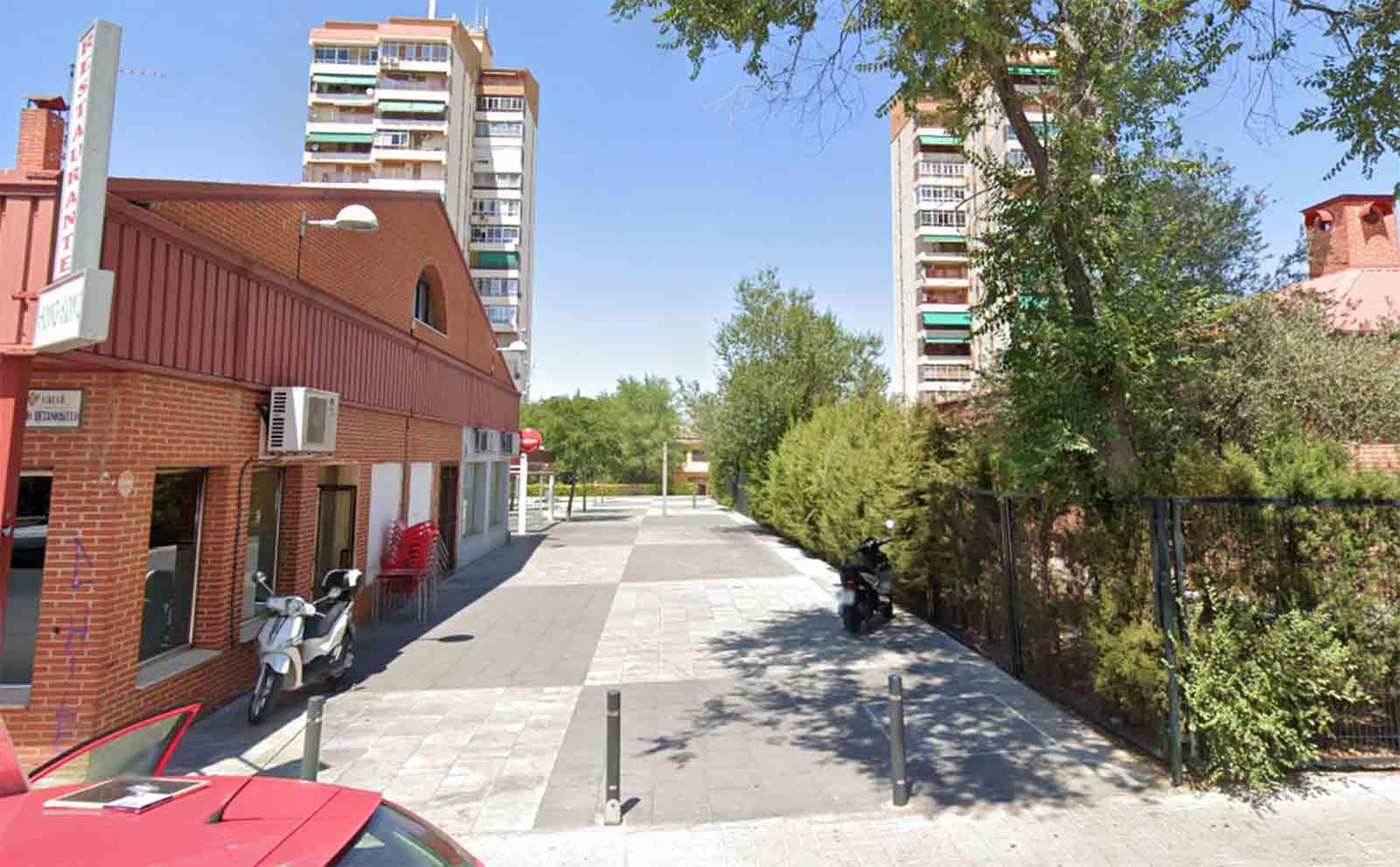 Calle Río Fuentebrada, en el Polígono de Toledo.