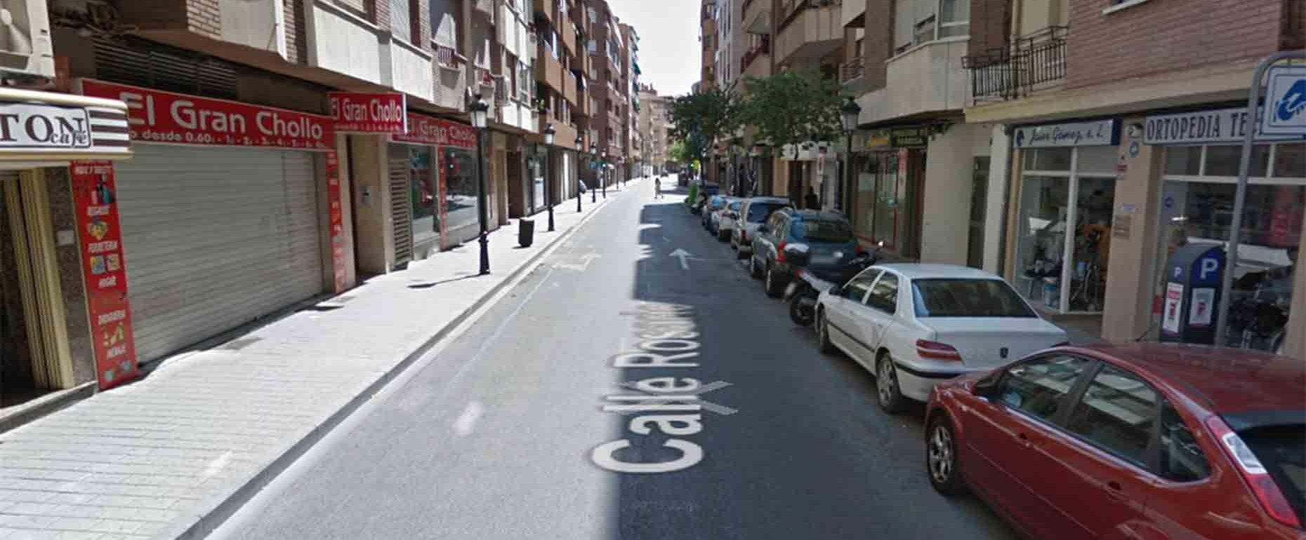 Calle Rosario, en Albacete.