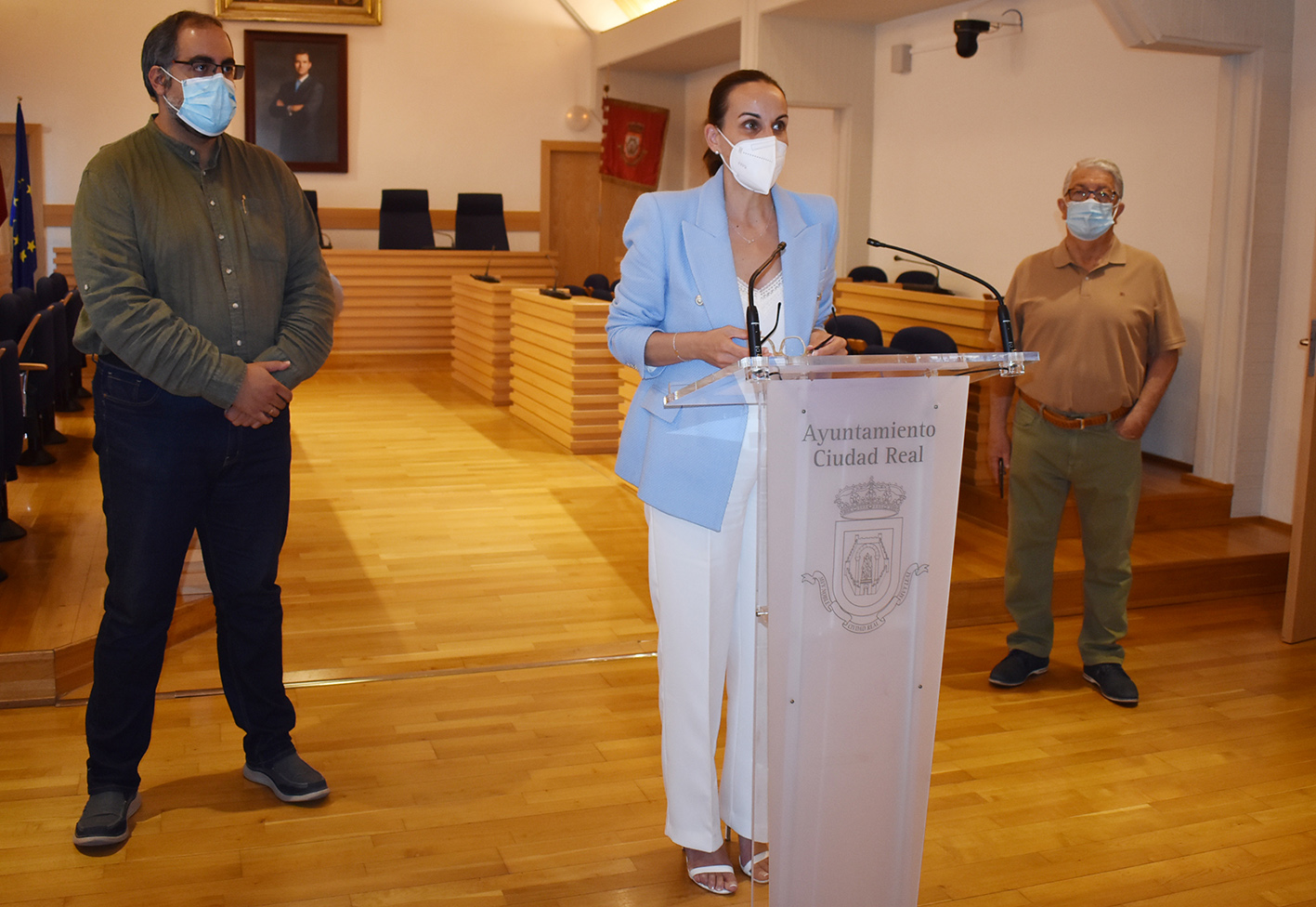 Eva María Masías, alcaldesa de Ciudad Real, ha anunciado que no habrá actividades dentro del recinto ferial.