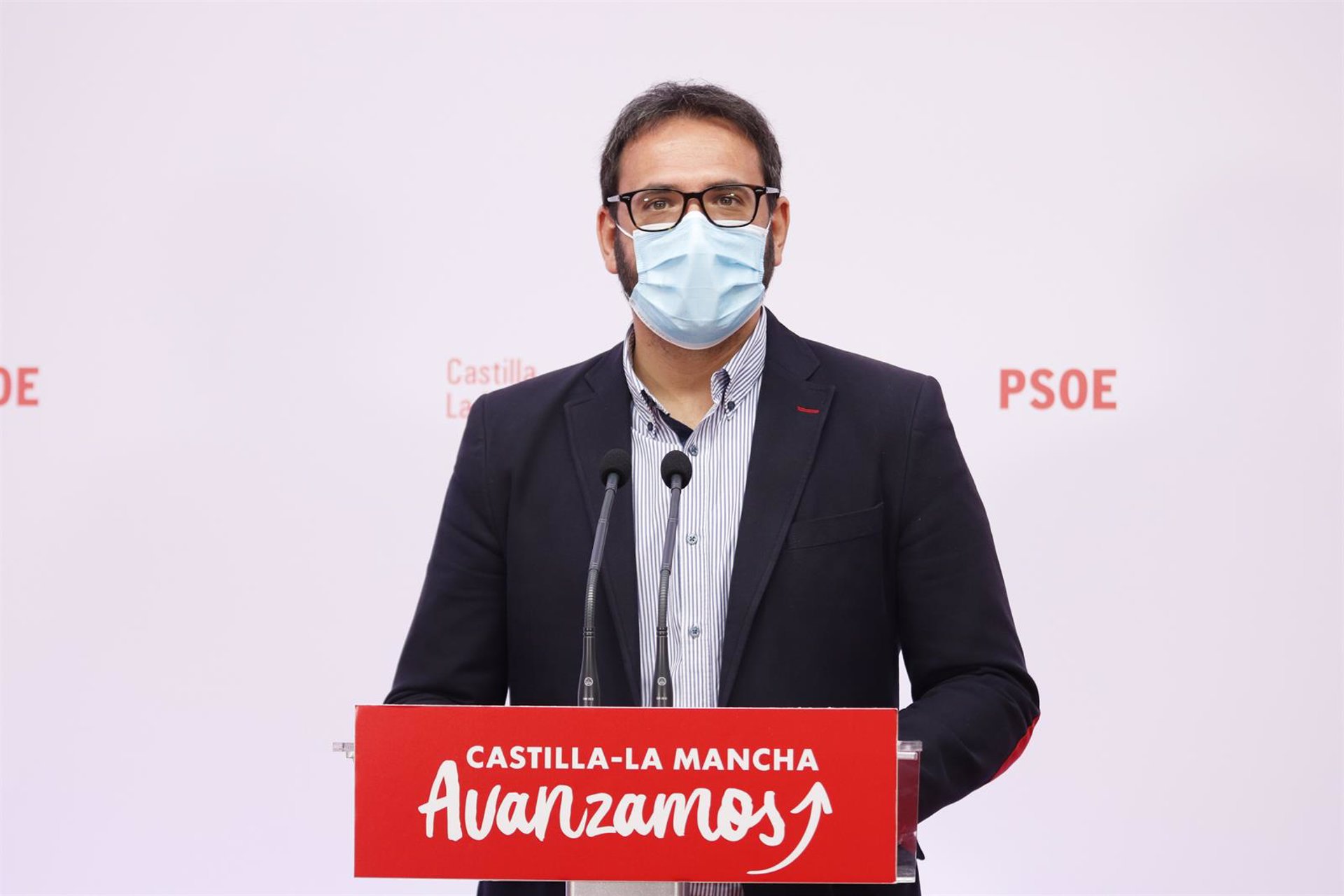 El secretario regional del PSOE, Sergio Gutiérrez.
