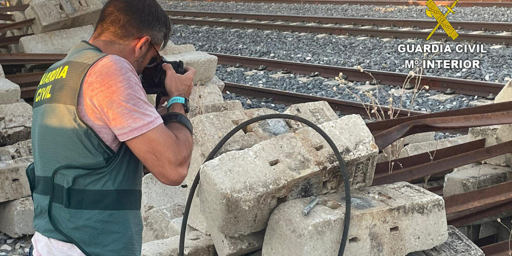 Llegaron incluso a robar varios tramos de la vía férrea. Increíble.