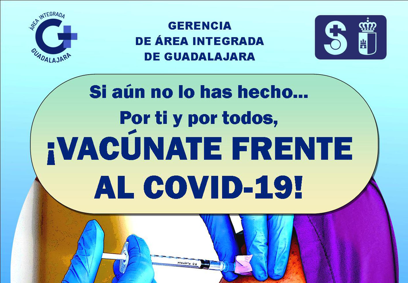 Desde el miércoles 18 en Guadalajara se podrá vacunar sin cita previa.