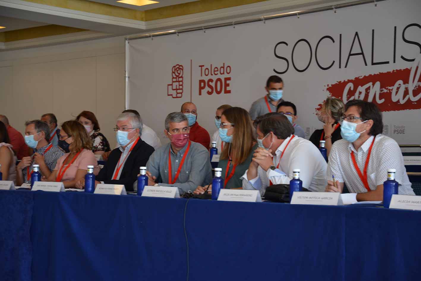 Celebración del Comité Provincial del PSOE de Toledo