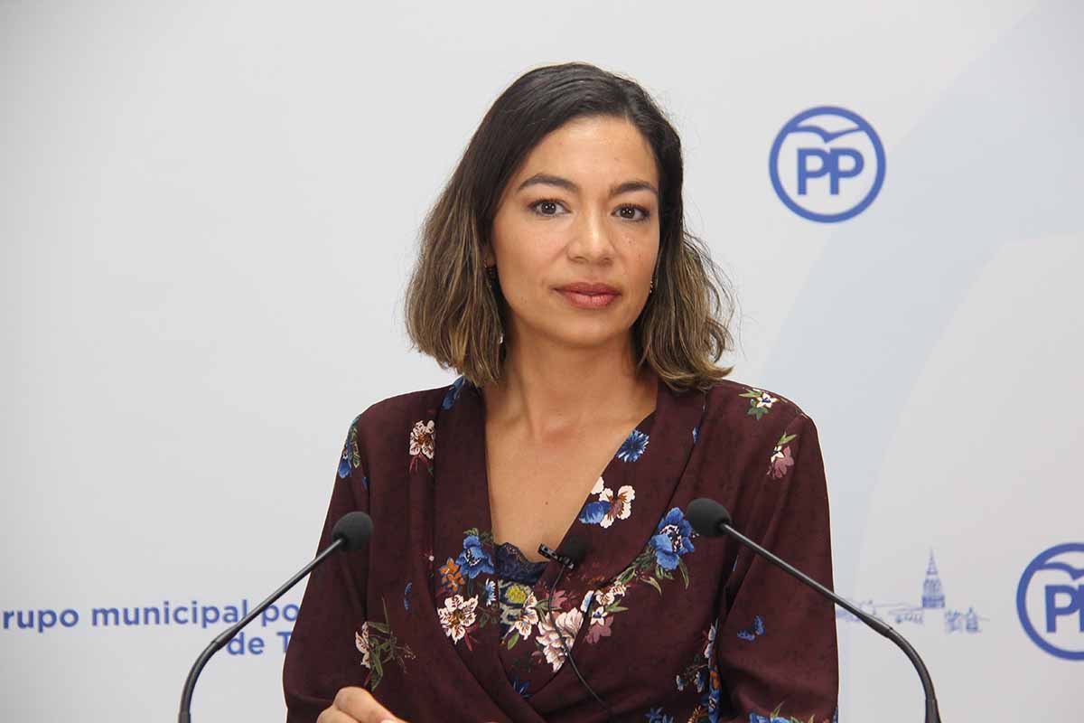 Claudia Alonso, portavoz del PP en el Ayuntamiento de Toledo