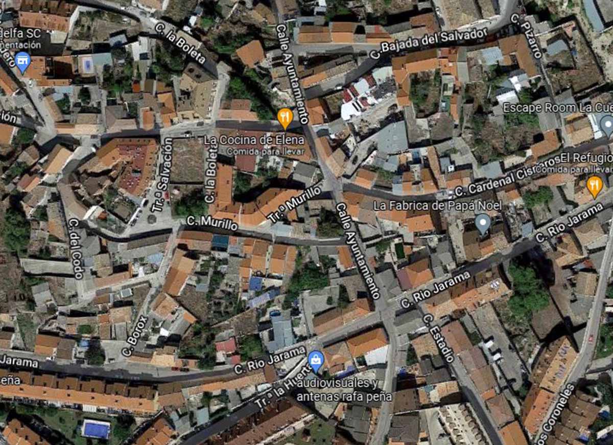 Un joven fue herido por arma blanca en la calle Ayuntamiento de Seseña. Imagen: Google Maps