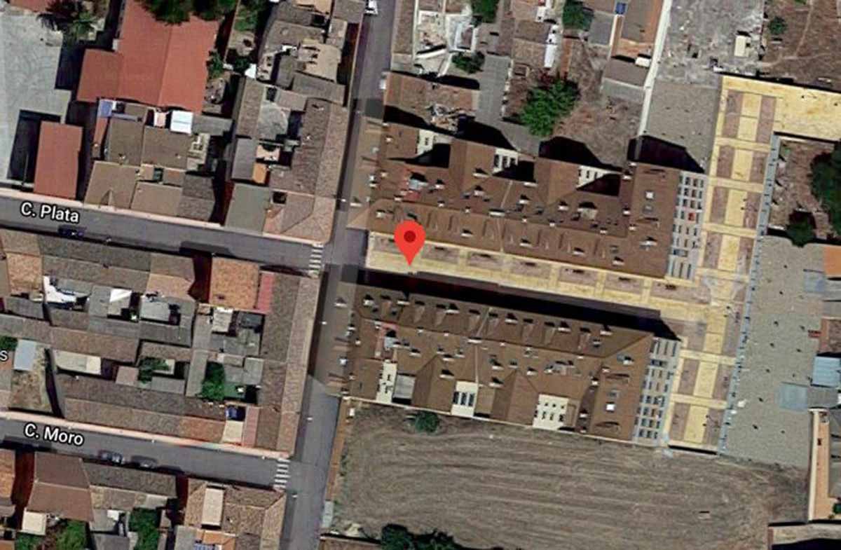 Calle Juan José Benayas de Torrijos, donde un hombre agredió a otro al que conocía. Imagen: Google Maps