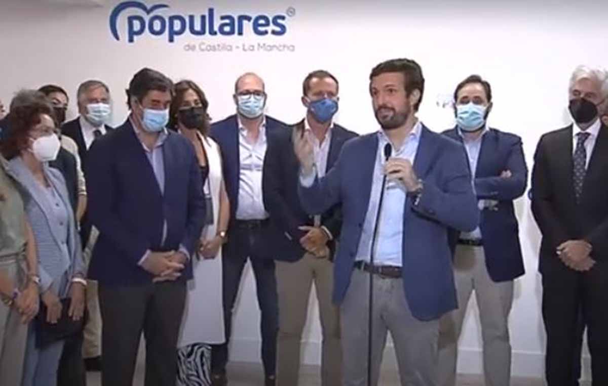 El líder nacional del PP, en Toledo