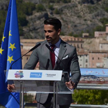 El nuevo presidente de AJE Castilla-La Mancha, Javier Redondo Soria.