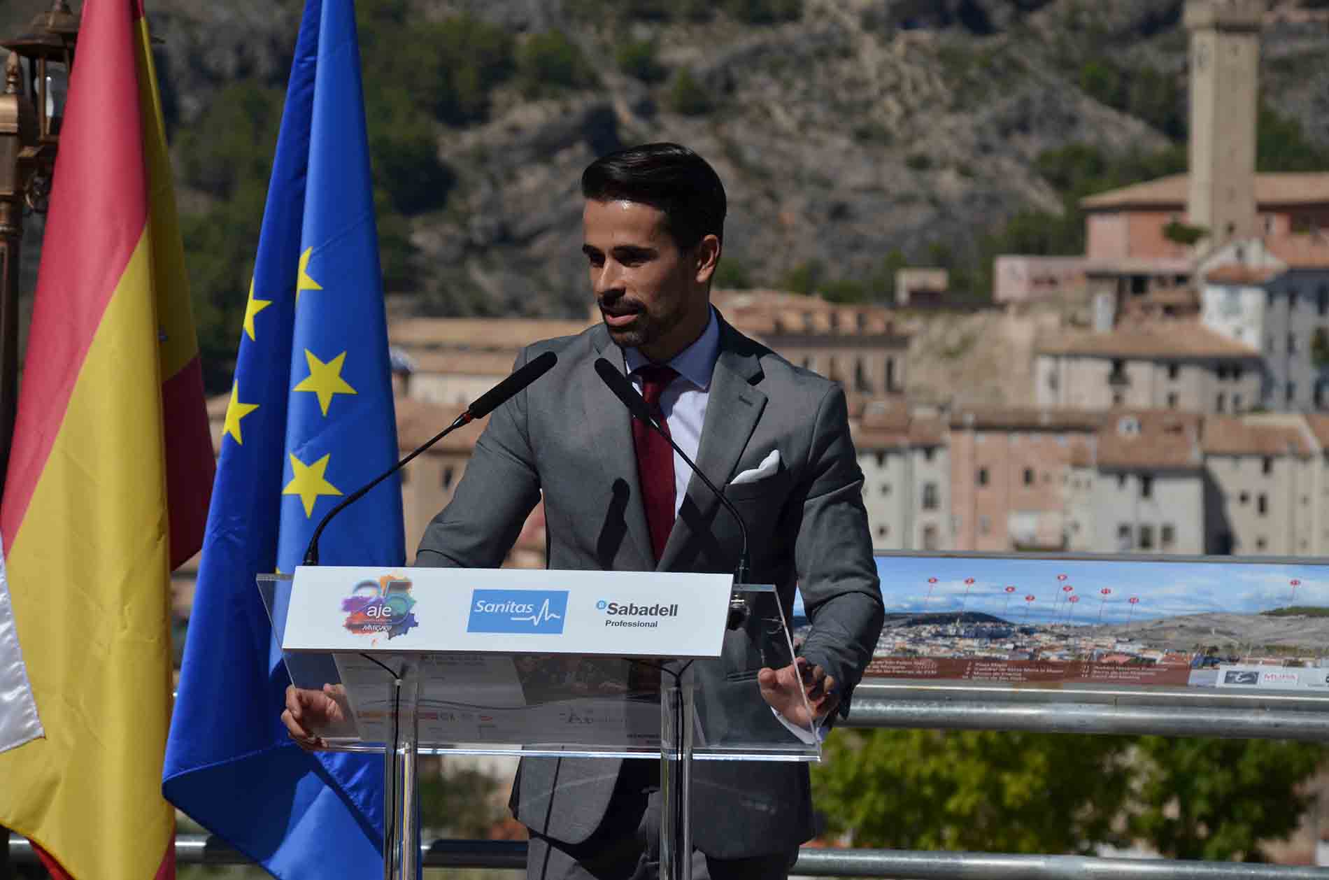 El nuevo presidente de AJE Castilla-La Mancha, Javier Redondo Soria.