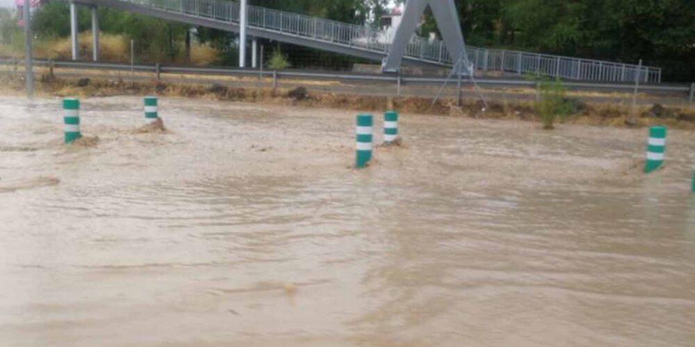 Tremenda lluvia en Toledo