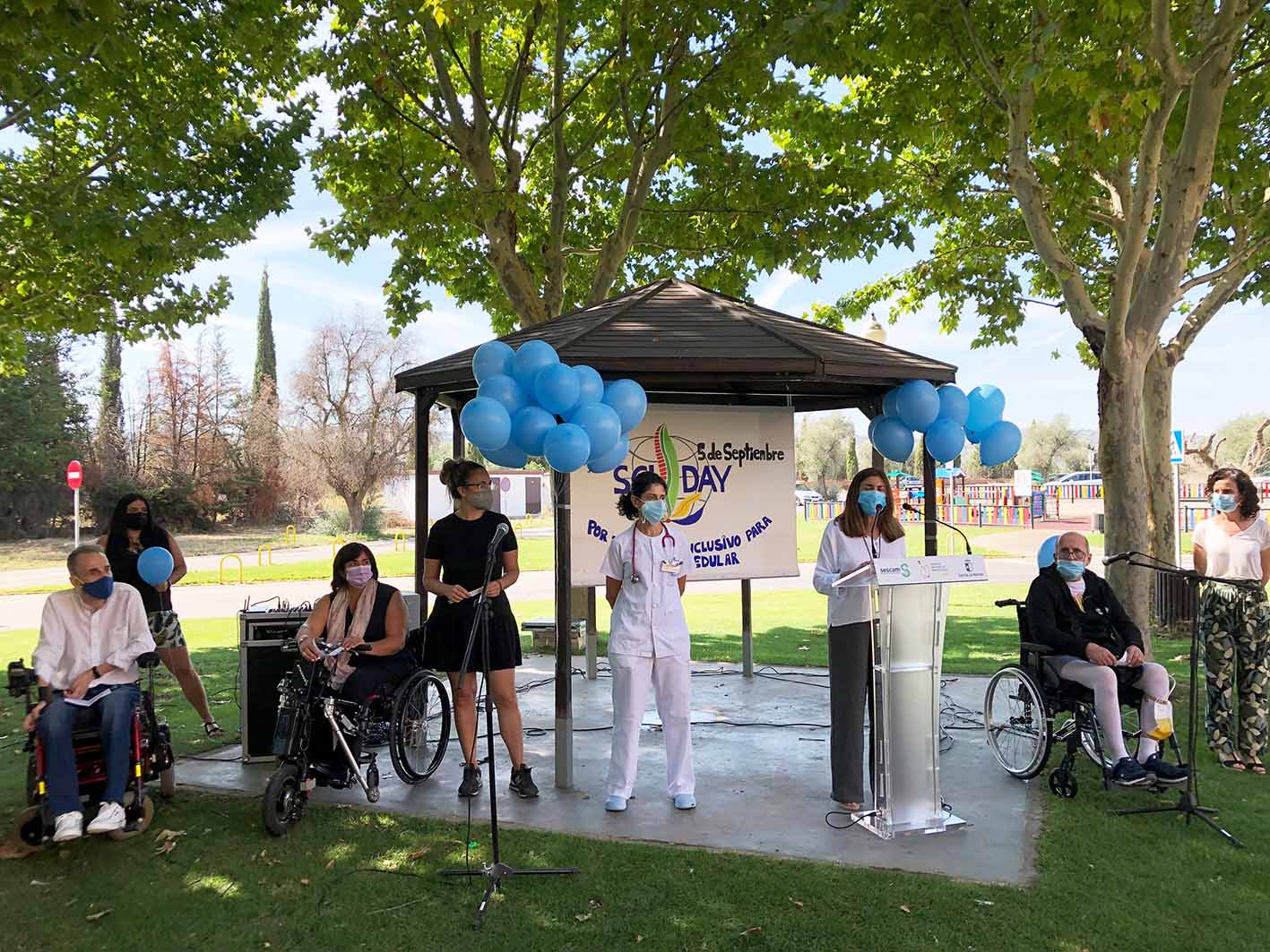 Celebración del Día Internacional de la Lesión Medular Espinal en el Hospital Nacional de Parapléjicos