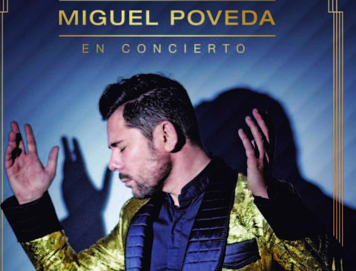 Detalle del cartel del concierto de Miguel Poveda en Albacete