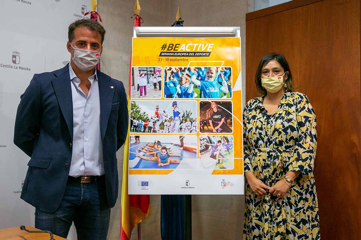 Ana Muñoz y Carlos Yuste presentaron las actividades de la Semana Europea del Deporte