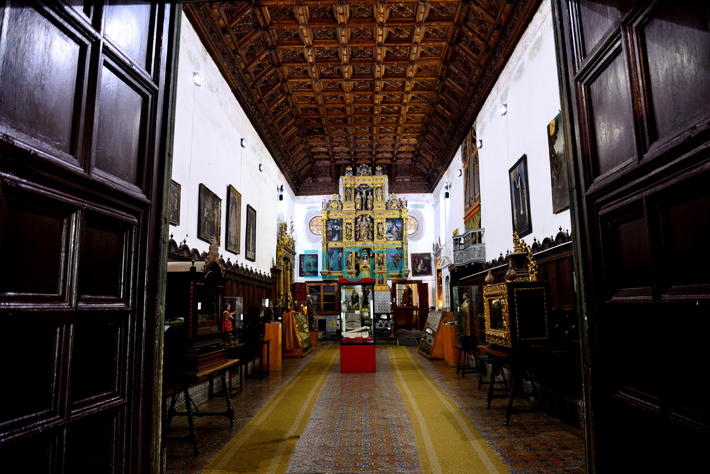 Interior del convento de Santo Domingo el Antiguo, en Toledo. Foto: Rebeca Arango.