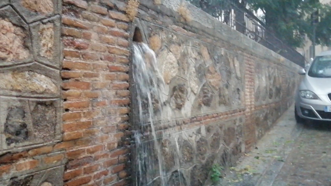 Tromba de agua en Toledo