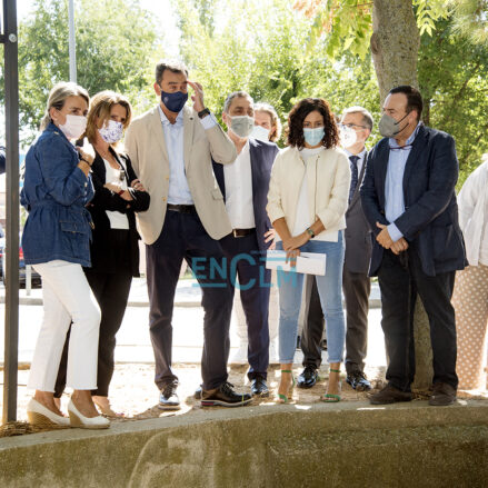 La vicepresidenta Ribera ha visitado Azucaica junto el equipo de Gobierno de Toledo y el delegado del Gobierno en CLM. Foto: Rebeca Arango.