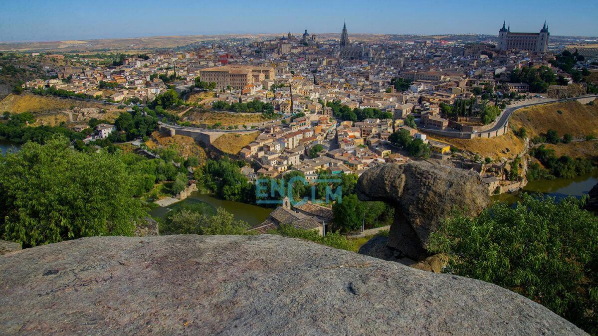 Vista de Toledo desde la piedra del Rey Moro