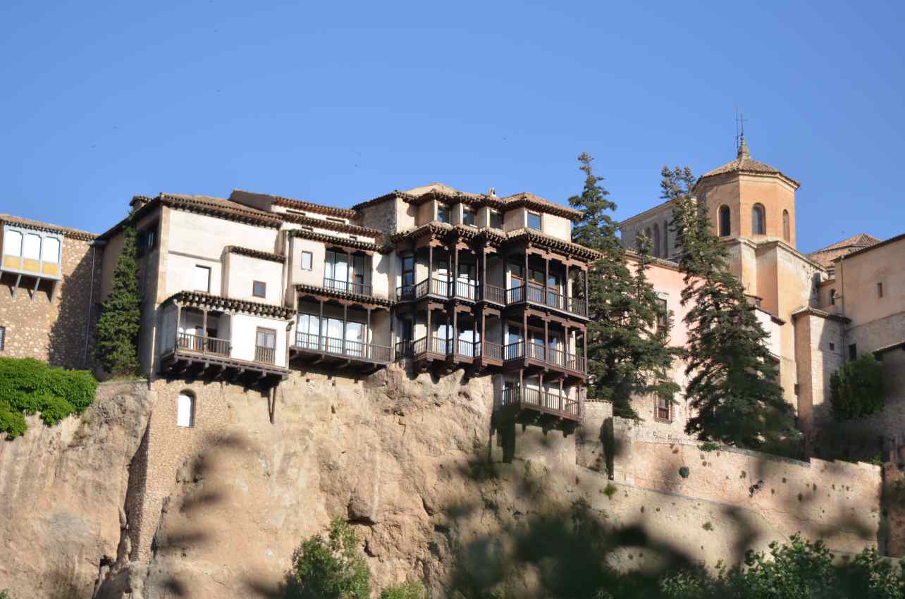 Imagen de archivo de las Casas Colgadas, en Cuenca. Foto: David Romero.