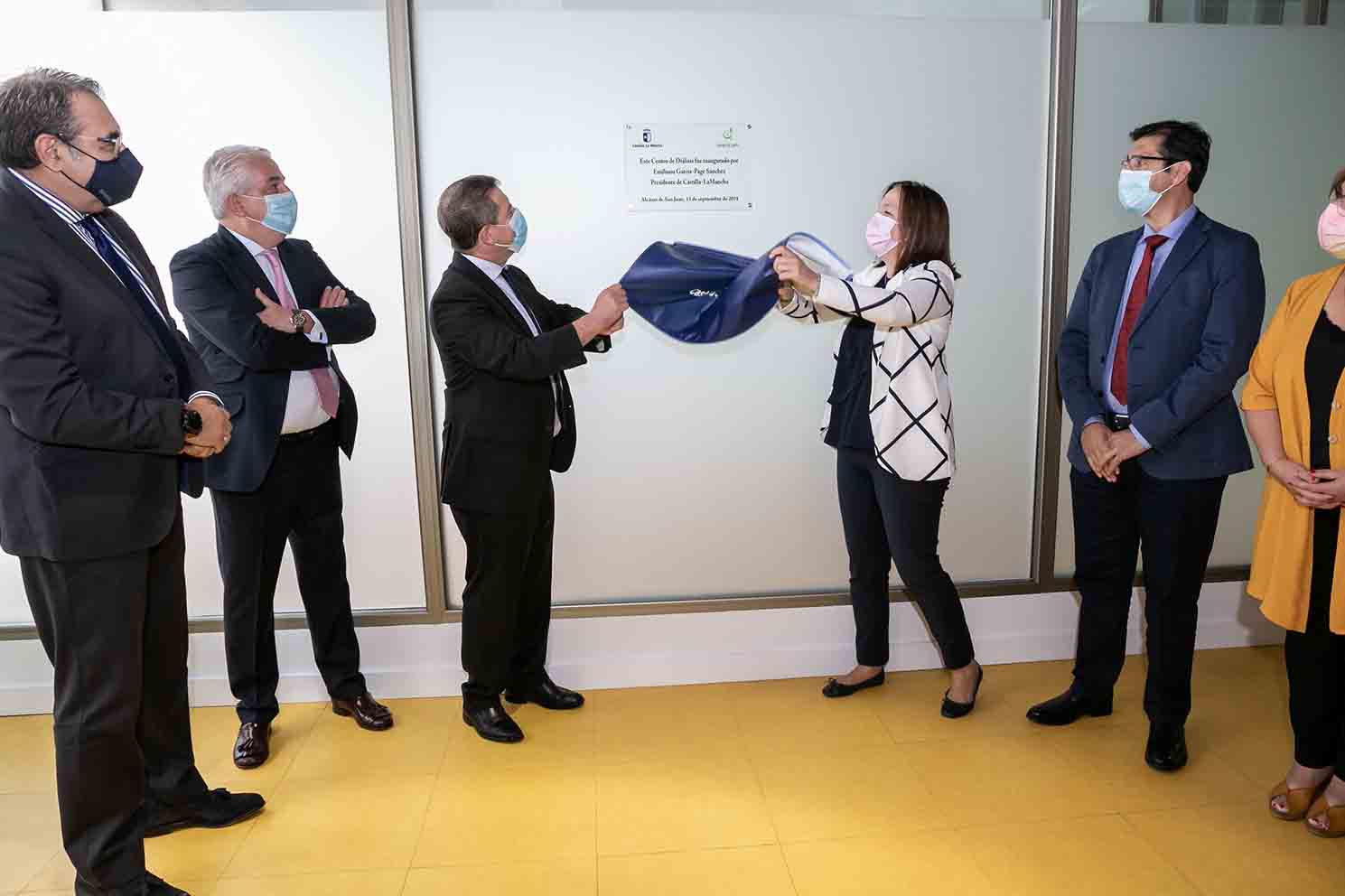 Inauguración del nuevo centro externo de diálisis en Alcázar de San Juan.