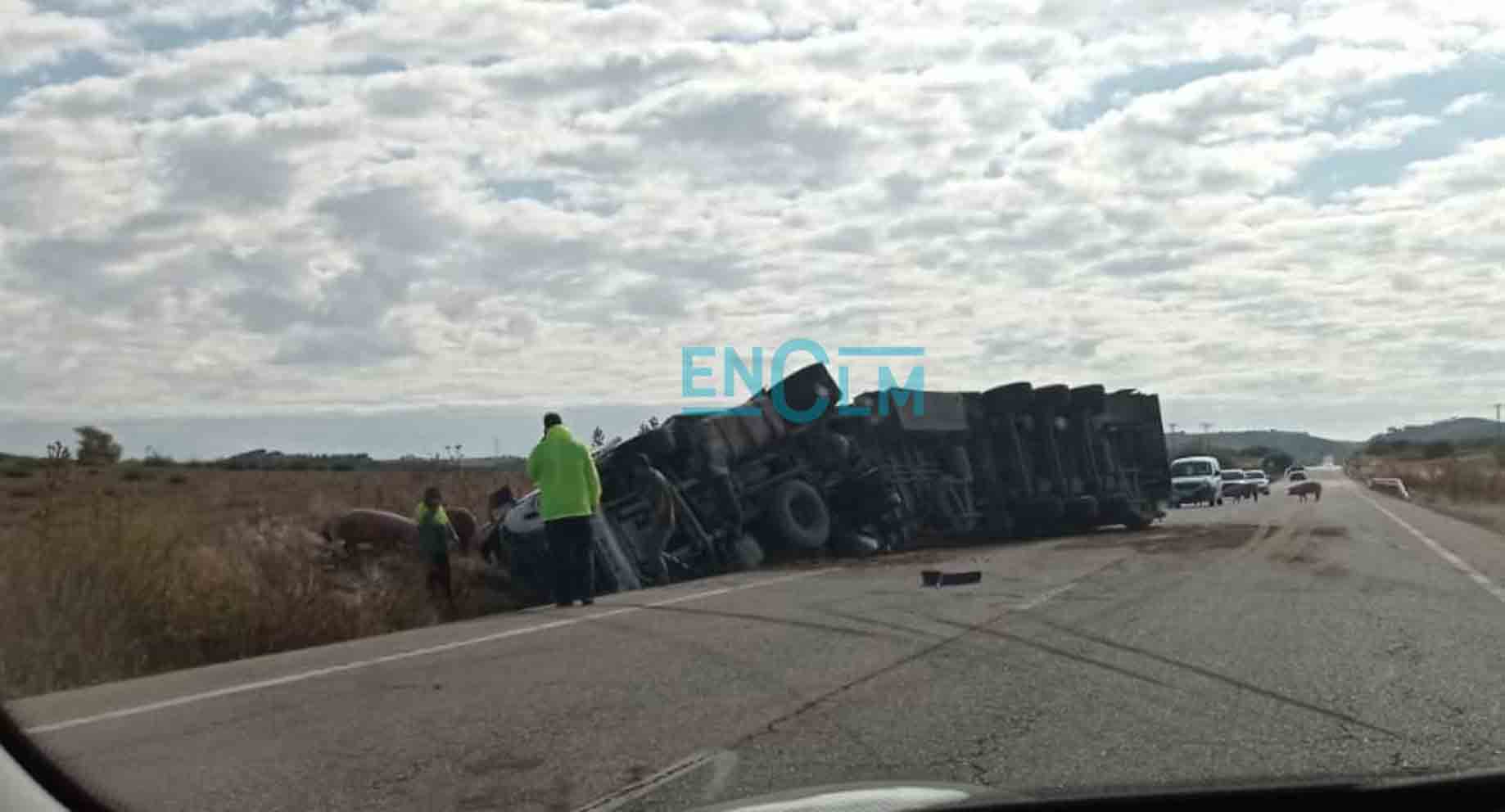 Accidente en El Carpio de Tajo.