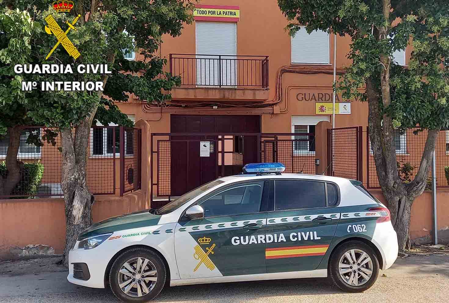 Cuartel de la Guardia Civil en Quintanar de la Orden.